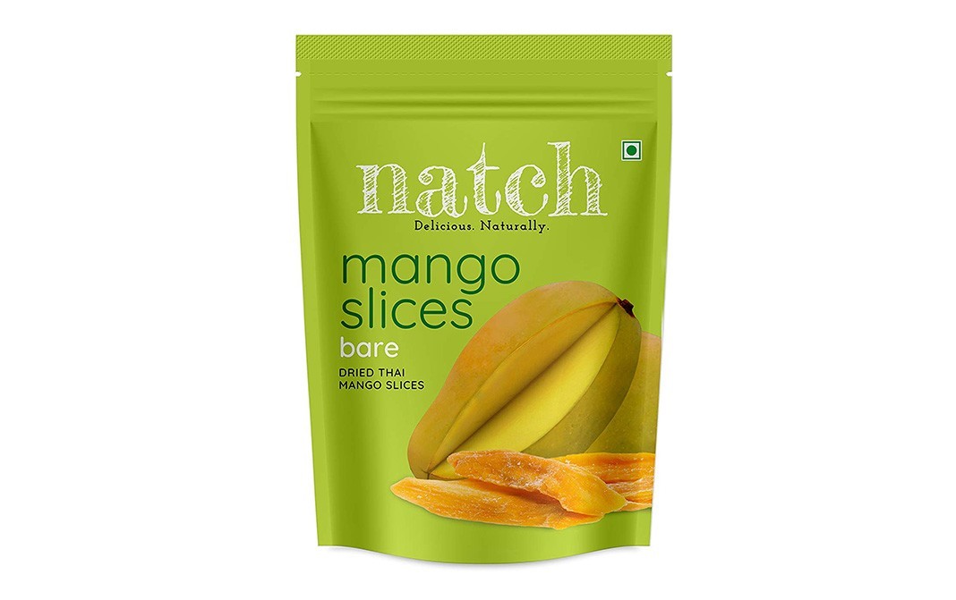 Natch Mango Slices Bare (Dried Thai Mango Slices)   Pack  150 grams